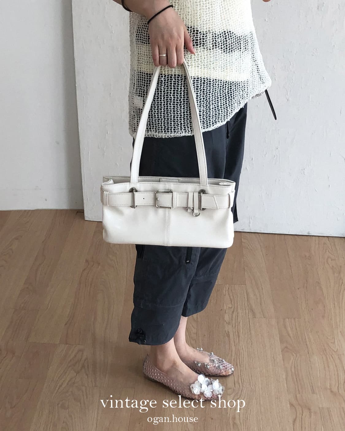 vintage buckle detail shoulder bag 상품이미지1