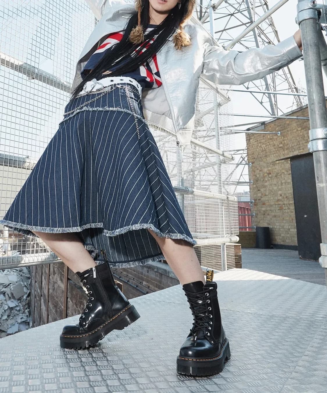 닥터마틴 우먼스 제이든 8홀 워커 부츠 A1881 상품이미지2