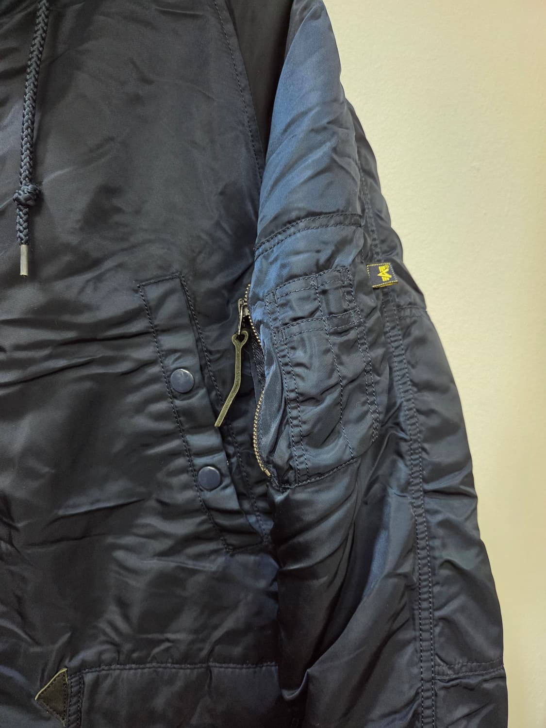 ALPHA 알파 야상 점퍼 네이비 헌팅점퍼 상품이미지2