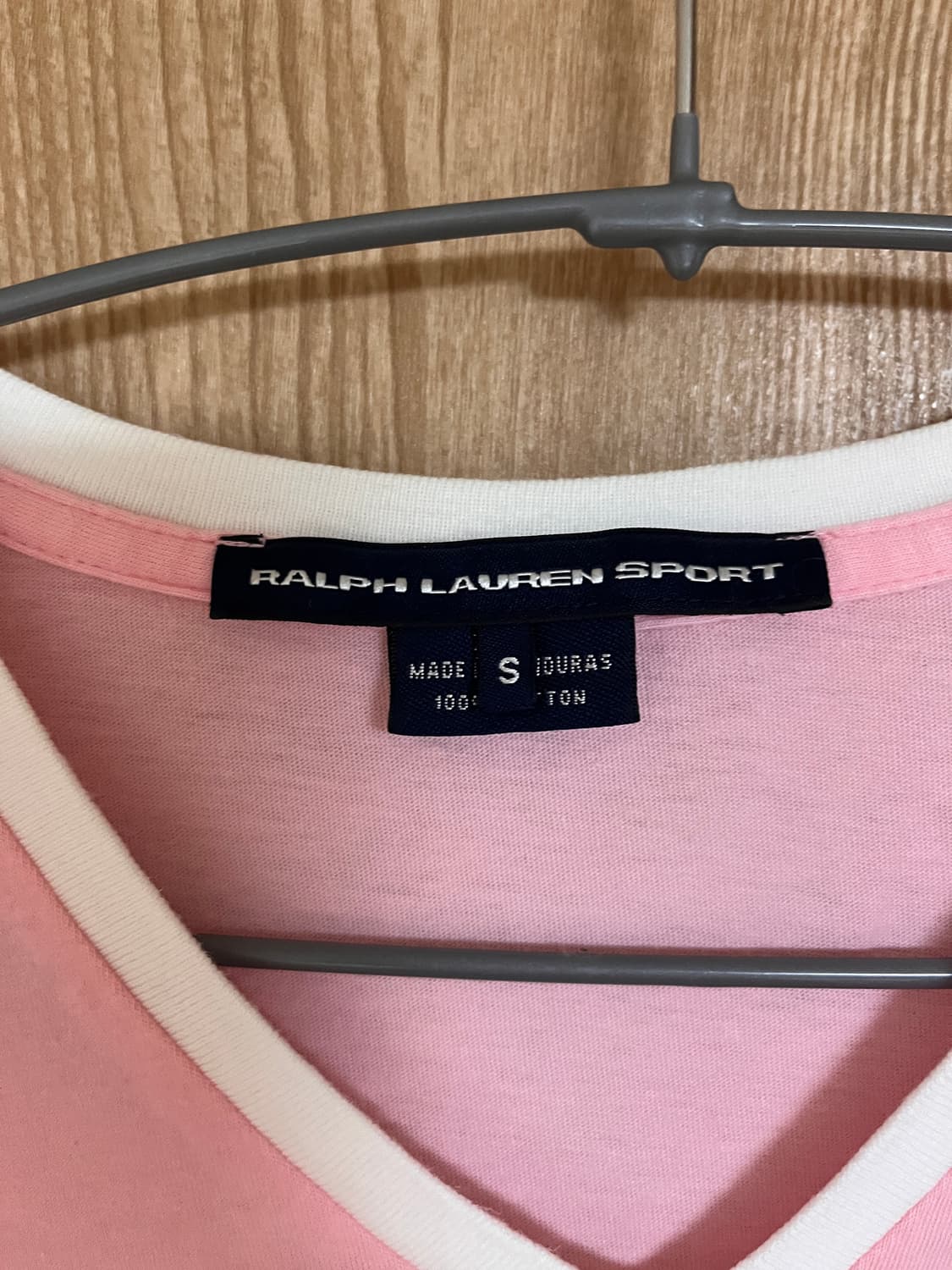 폴로 반팔 티셔츠 핑크 상품이미지2