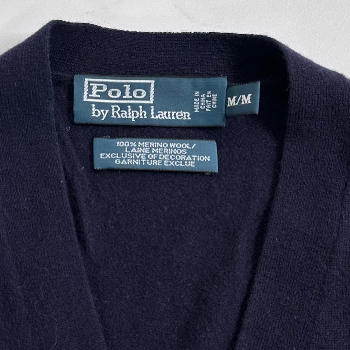 폴로 랄프로렌 엘보패치 울 가디건  상품이미지5