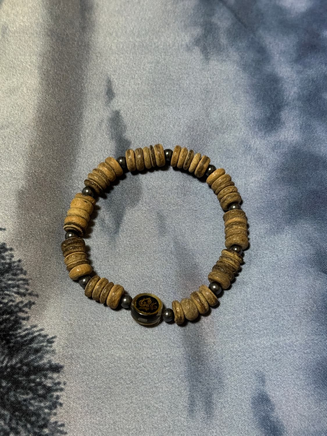 우드 비즈 팔찌 상품이미지2