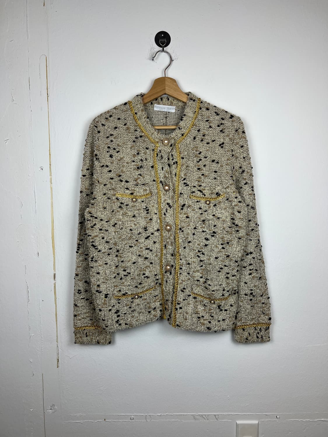 VITTORIA TRICOT 이태리 트위드 자켓 SIZE 42 상품이미지1