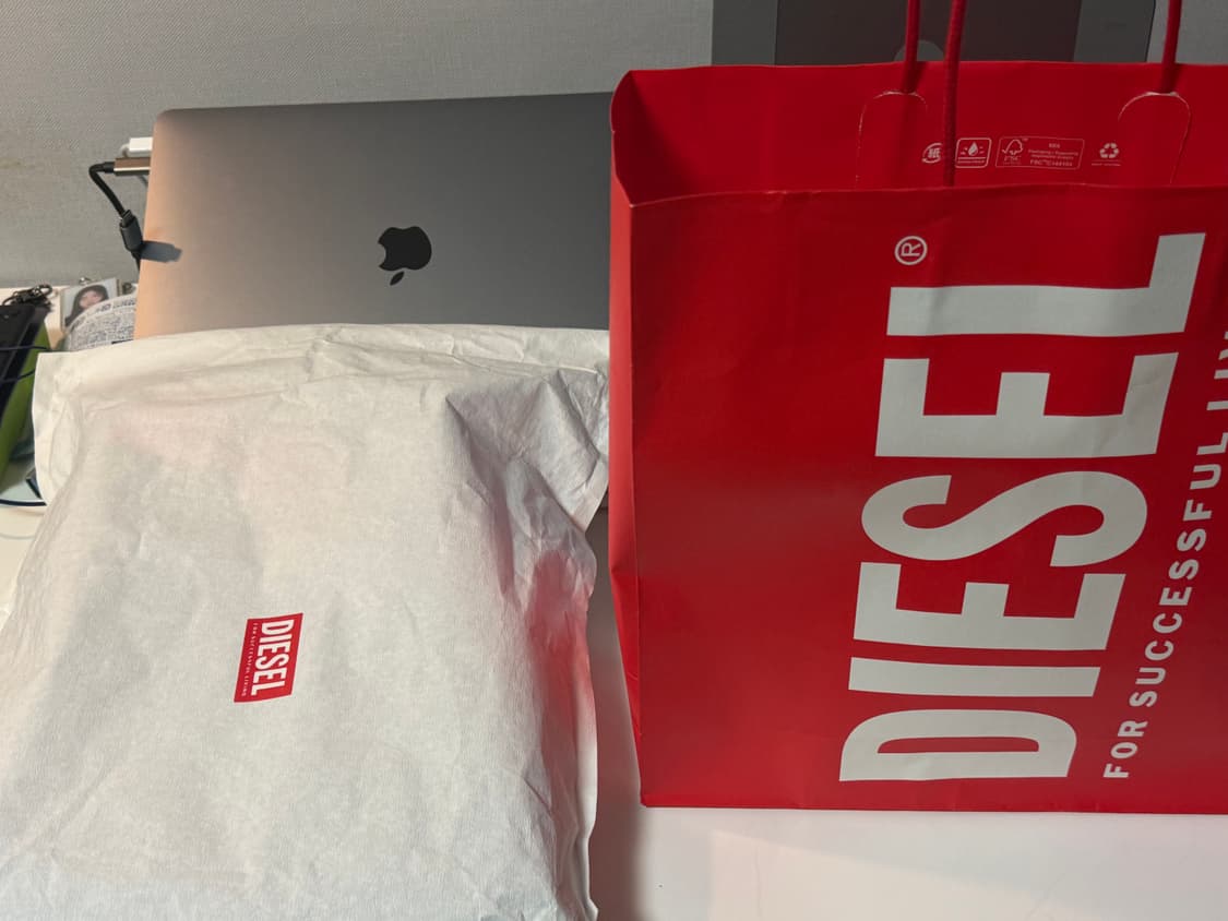 디젤 트랙재킷 L (새상품) 택 미제거 상품이미지3