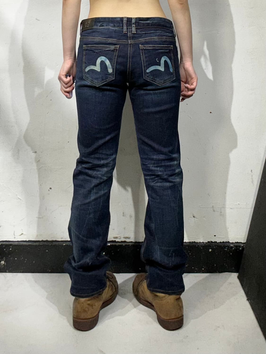 에비수 진청 다이콕 워싱 데님 청바지  상품이미지1