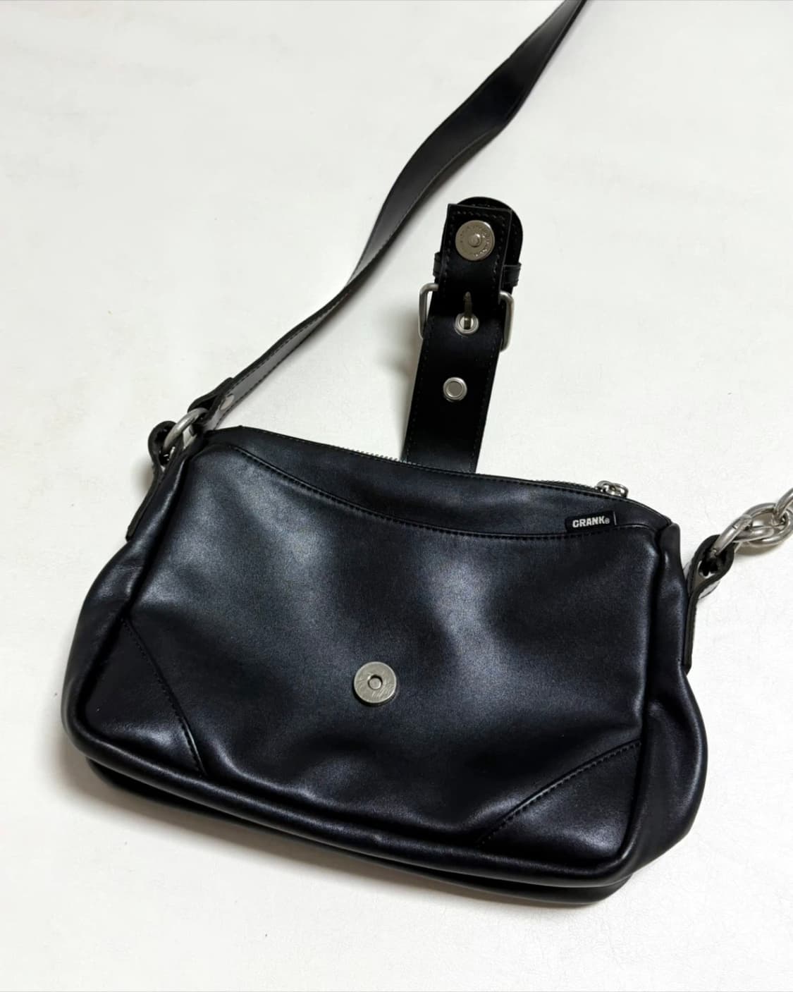 Crank 2way 체인 크로스 숄더백/핸드백 상품이미지3