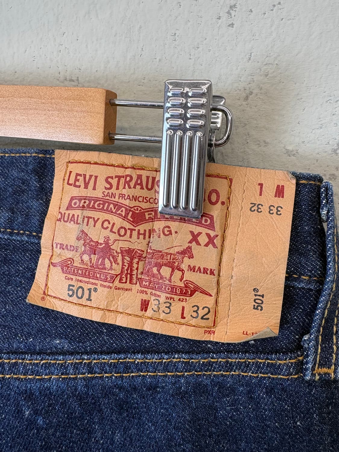 리바이스 501XX 00s 빈티지 리지드 데님팬츠 상품이미지7