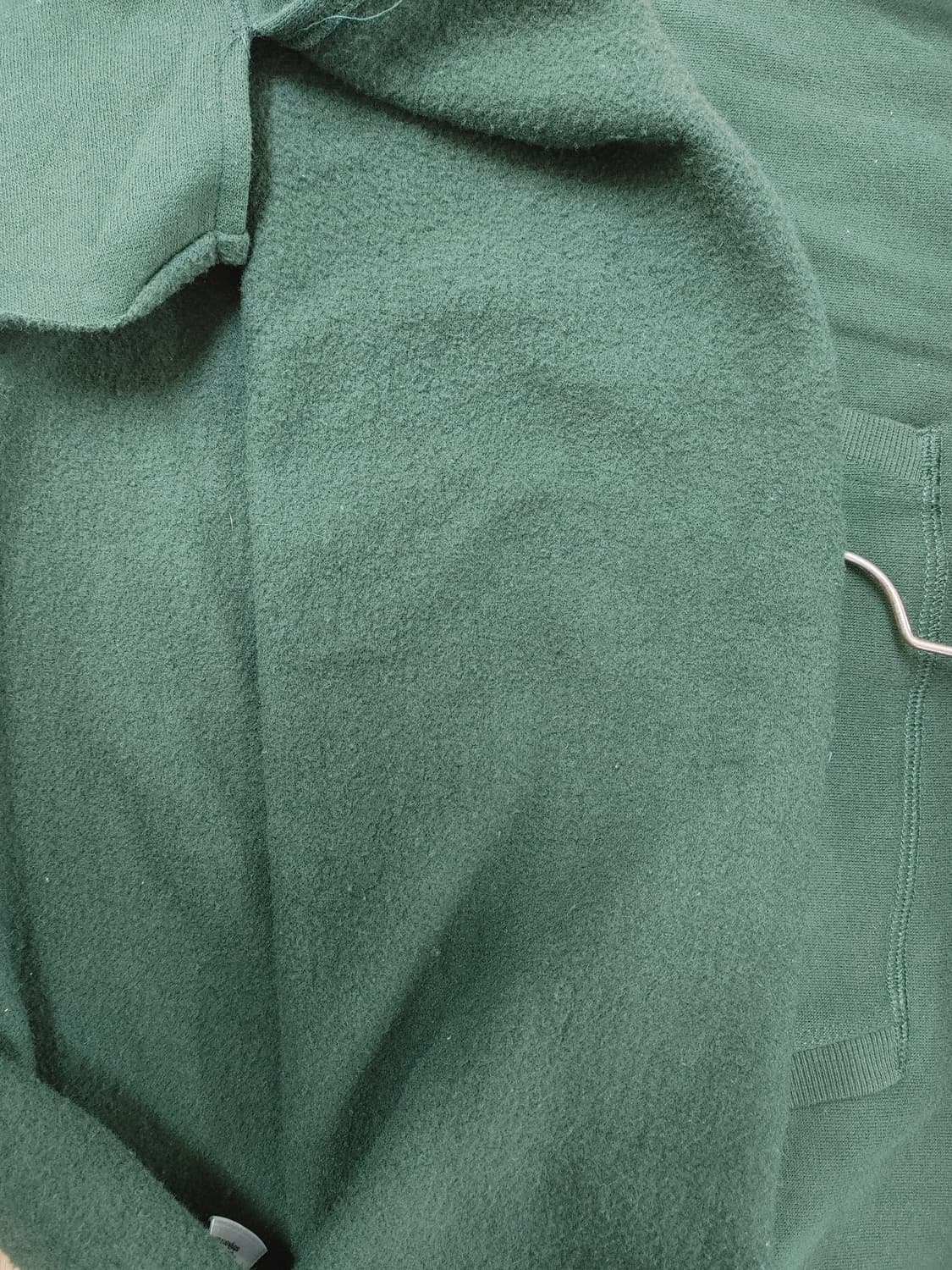 DKNY SPORT 디케이엔와이 여성 안감기모 반팔 롱후드티
 상품이미지7