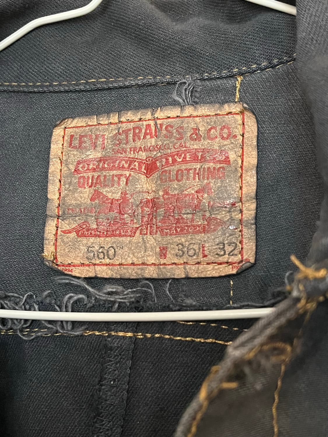 빈티지 리바이스 트러커 상품이미지4