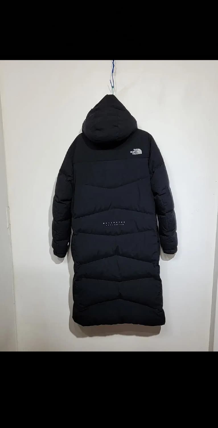 (S) 노스페이스 거위털 롱패딩 점퍼 블랙 구스다운 패딩코트 후드  상품이미지7