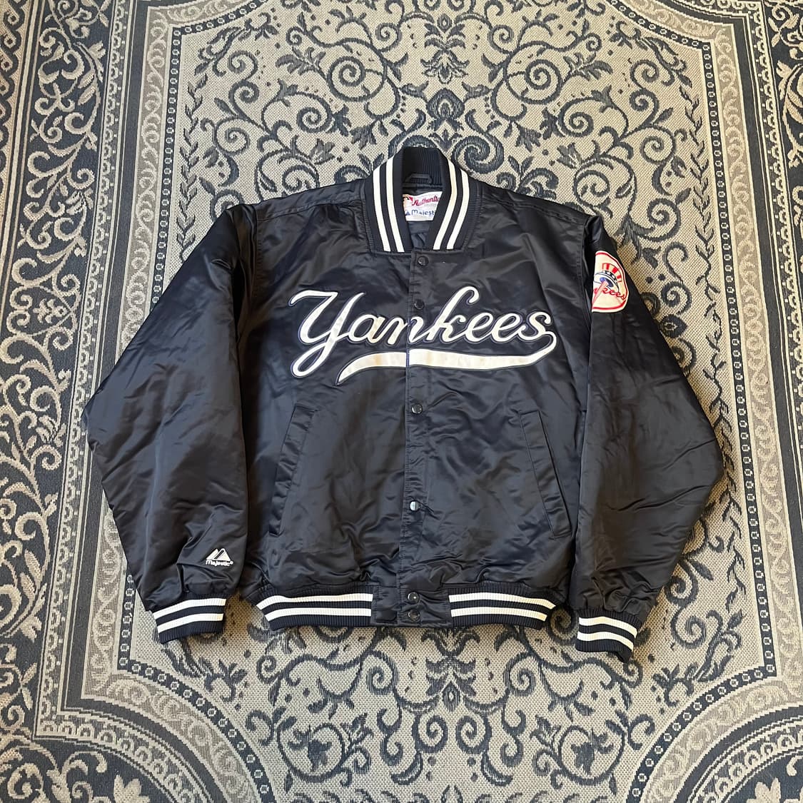 M 마제스틱 뉴욕양키스 바시티 자켓/W2529 상품이미지1