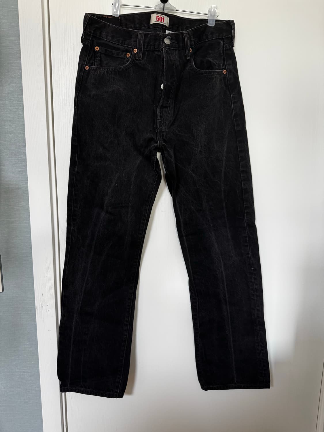 리바이스 00’s 흑청데님 501 34/32 상품이미지1