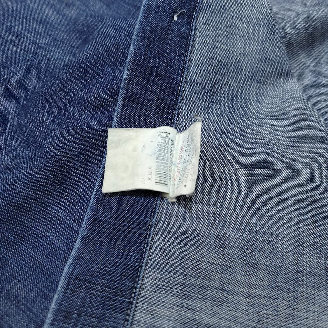 [95~100] 폴로 진스 컴퍼니 진청 성조기 데님 긴팔셔츠 상품이미지8