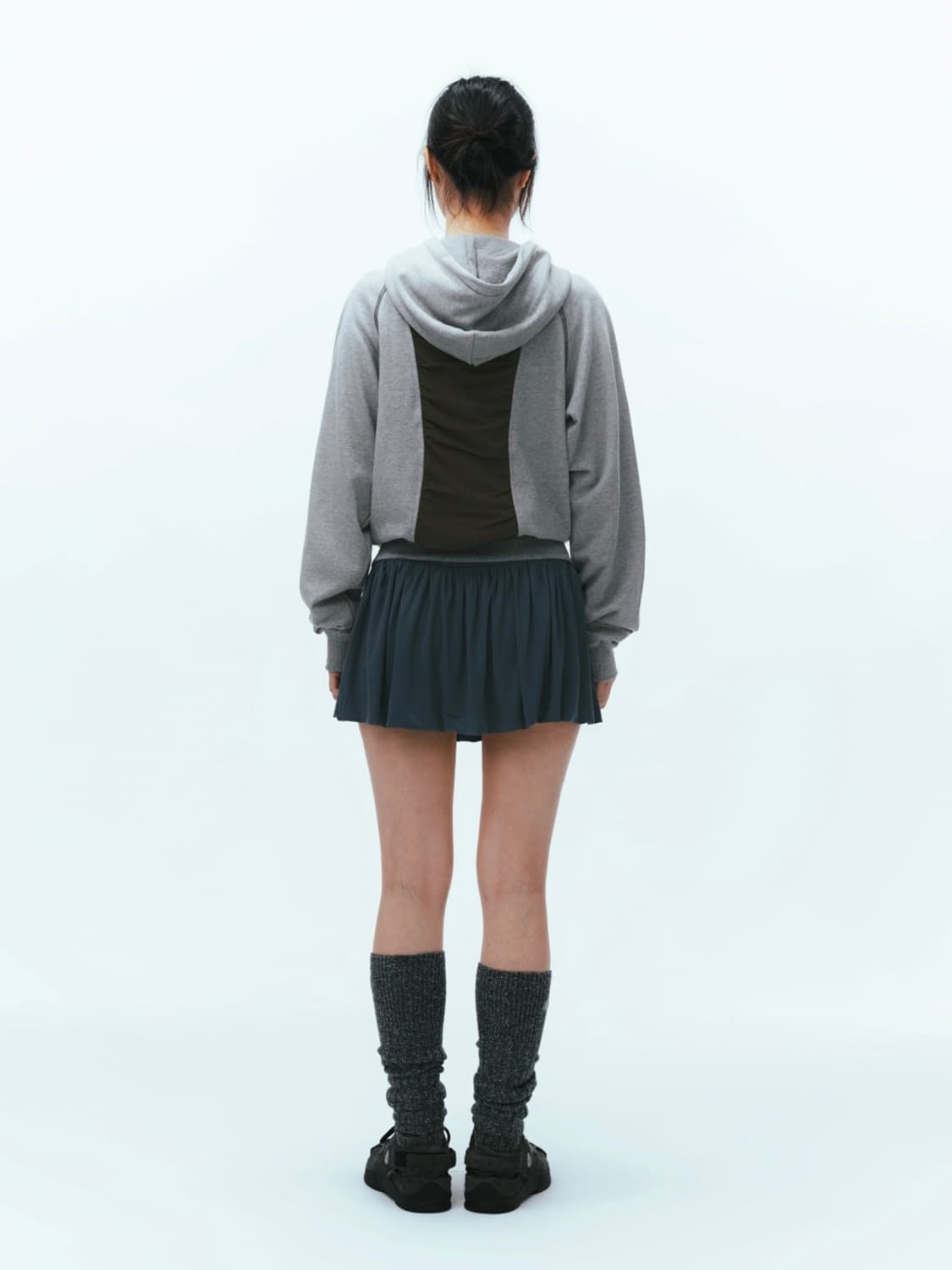 [급처] 코이세이오 퍼커링 후드집업 그레이 상품이미지4