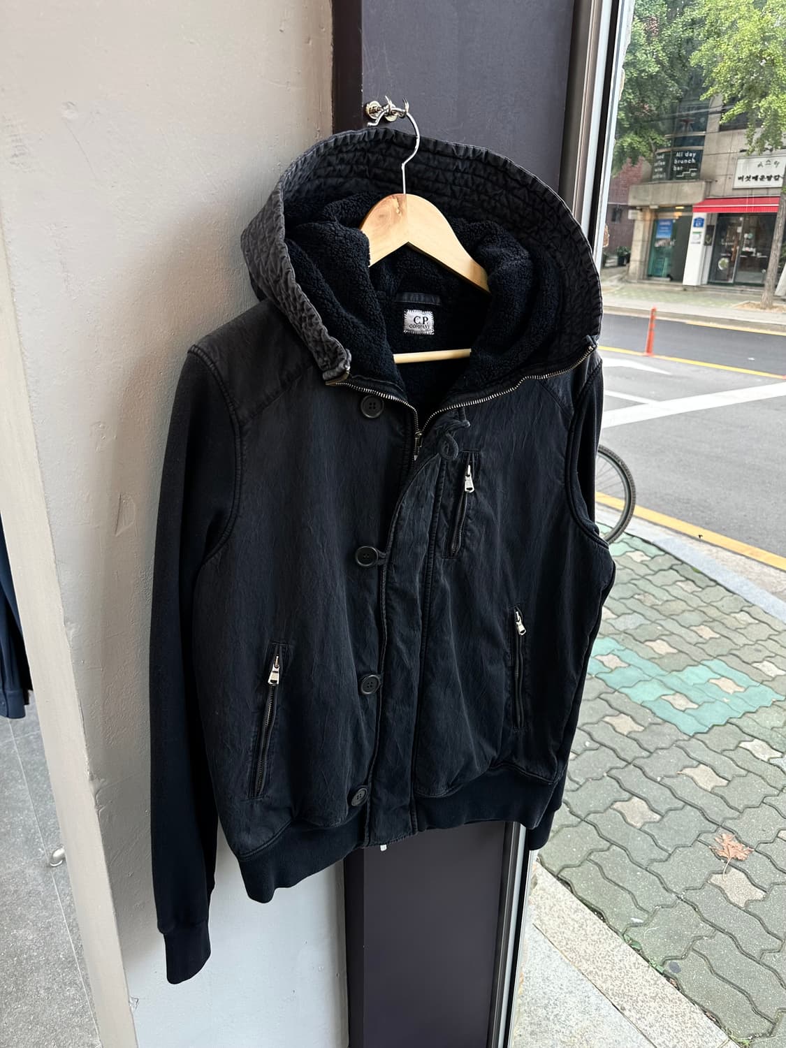 100/ CP컴퍼니 06AW 가먼트다잉 후디자켓 상품이미지2