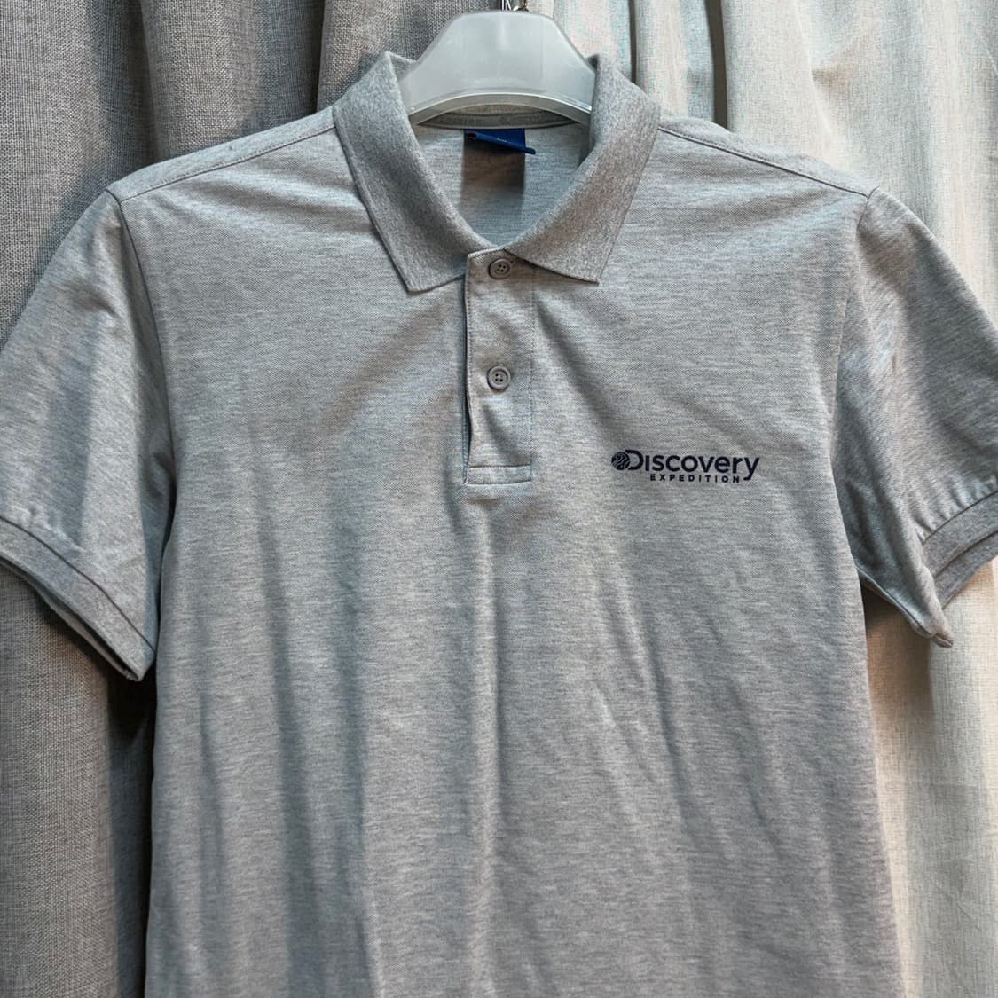 [95] 디스커버리 그레이 반팔 폴로티셔츠 상품이미지3