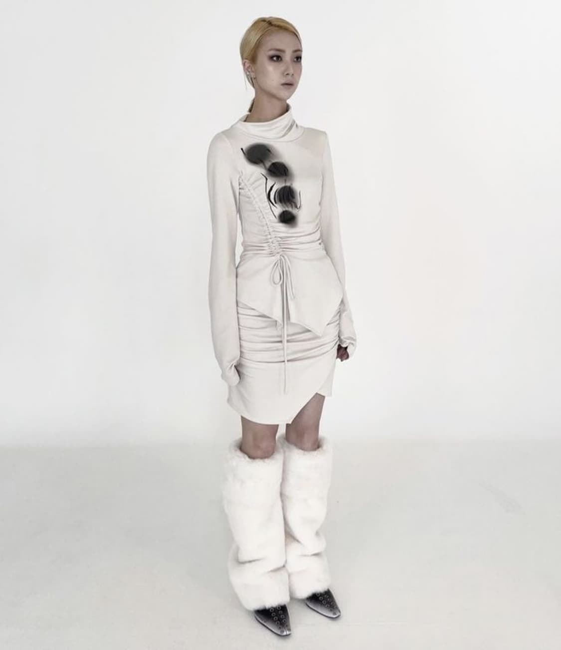 kashiko X k.od shirring ivory set-up 상품이미지2