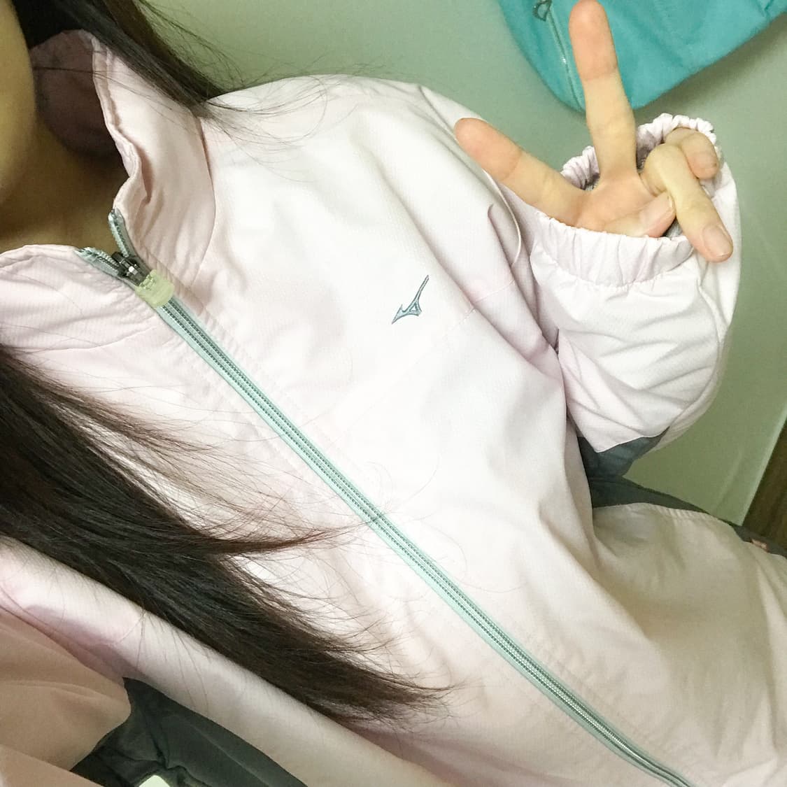 빈티지 미즈노 핑크 자켓 바람막이 히메갸루 블록코어 스포티 뉴진스 로걀 상품이미지1