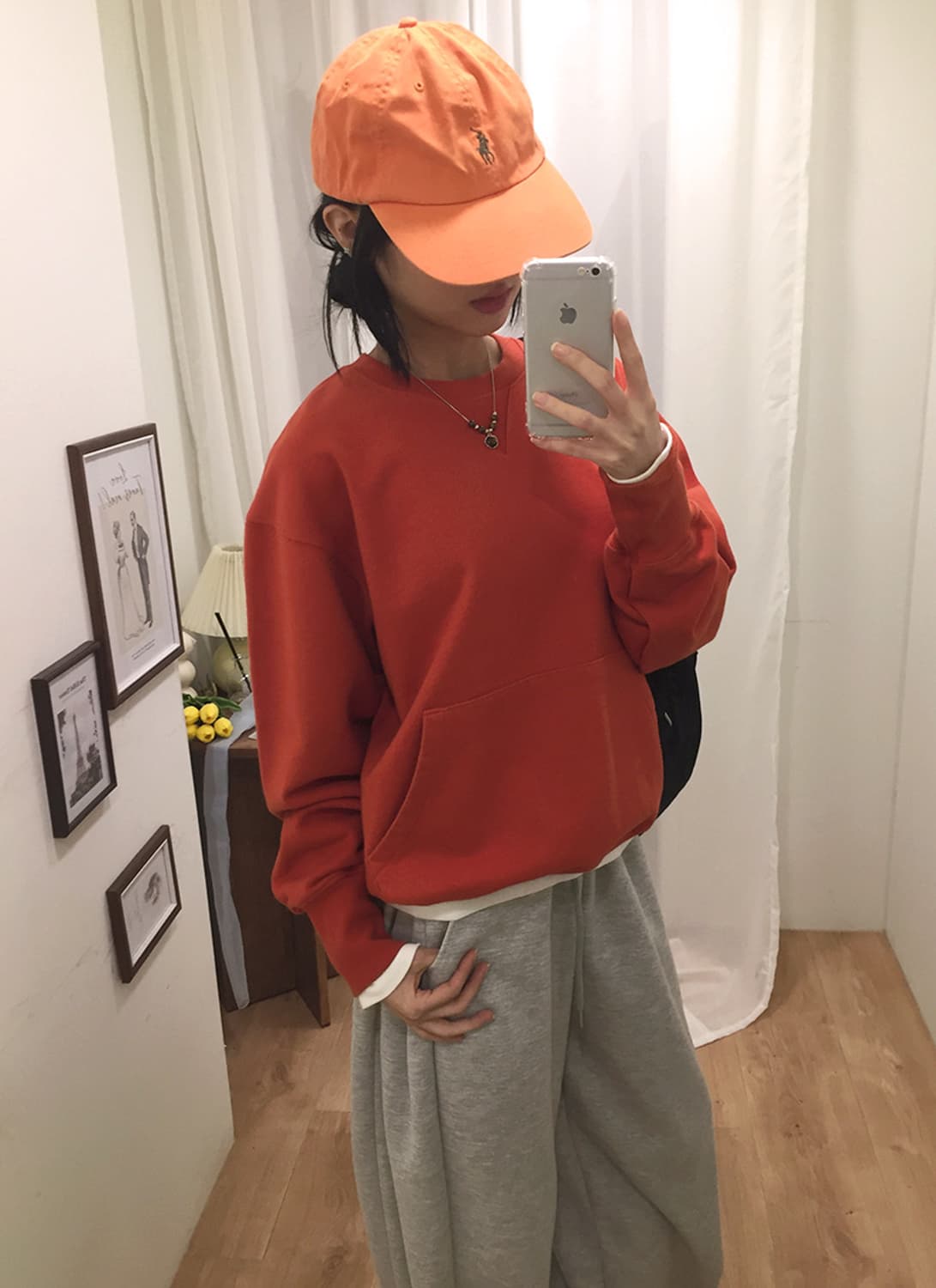 공용 유니폼브릿지 포켓 맨투맨 100 상품이미지1