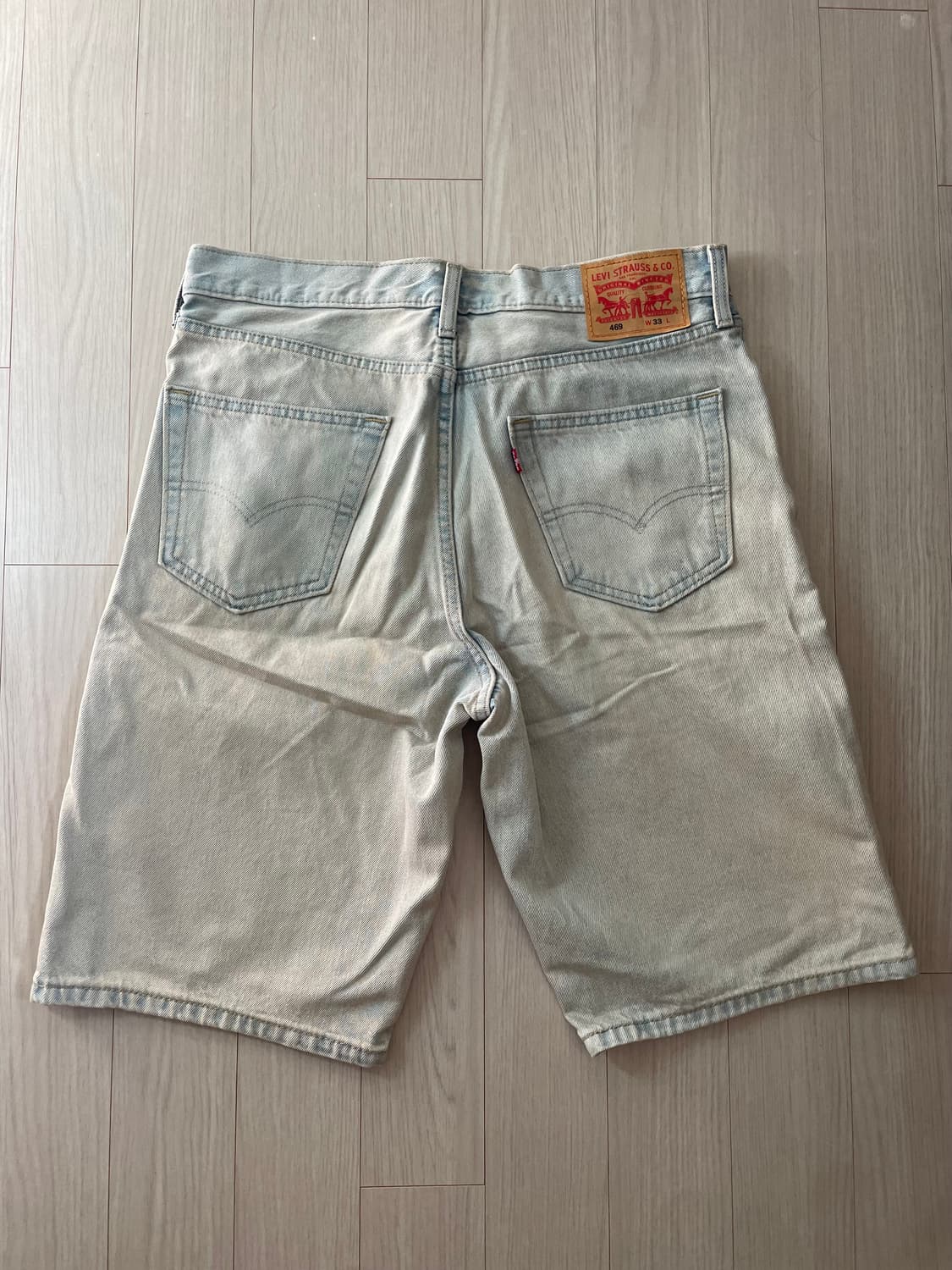 리바이스 469 버뮤다 팬츠 33 상품이미지2