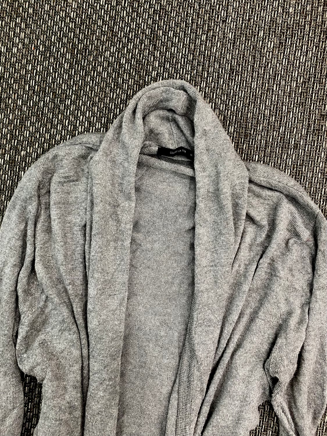 [Comme ca ism]Y2K Mood Grey Cardigan 상품이미지5