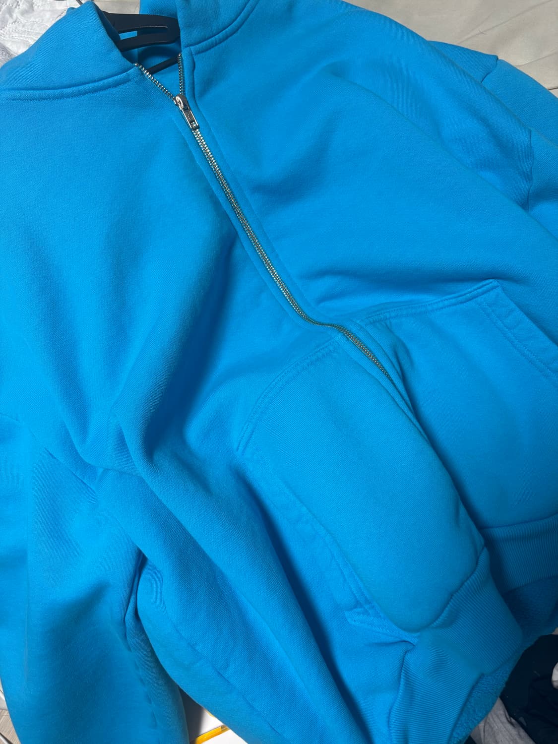 Skylrk 블루 후드집업 상품이미지2