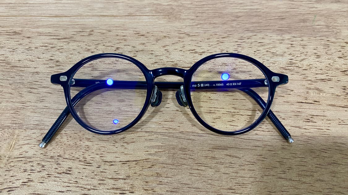 텐아이반(10eyevan) No5 III C1006S (43) 블랙 판매 상품이미지1