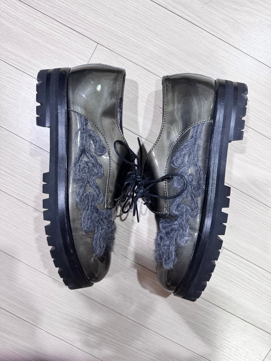 230 AGL 정가65만 made in ITALY 로퍼 구두 아크네 토즈 상품이미지6