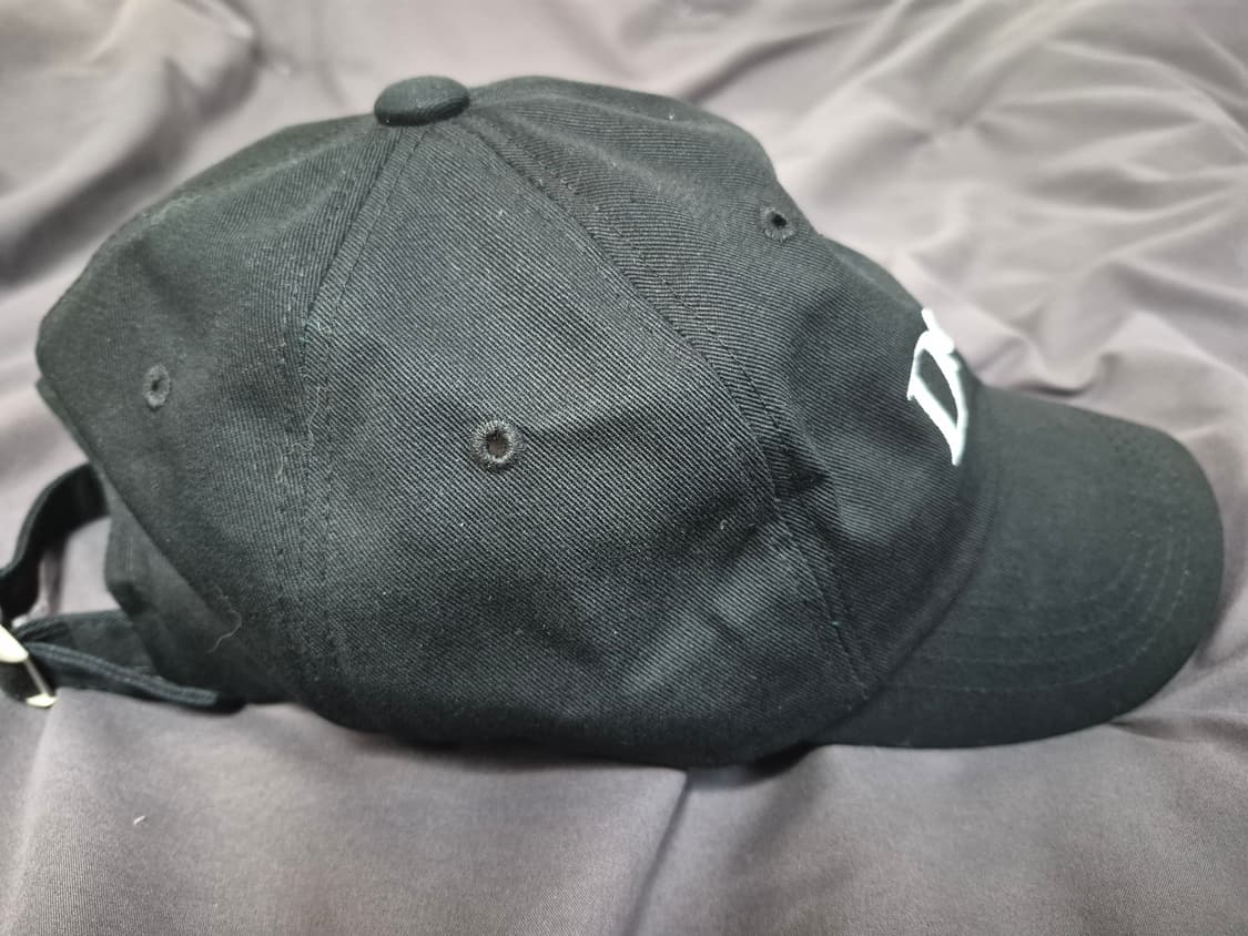 에이카화이트 데이오프 볼캡 블랙 상품이미지4