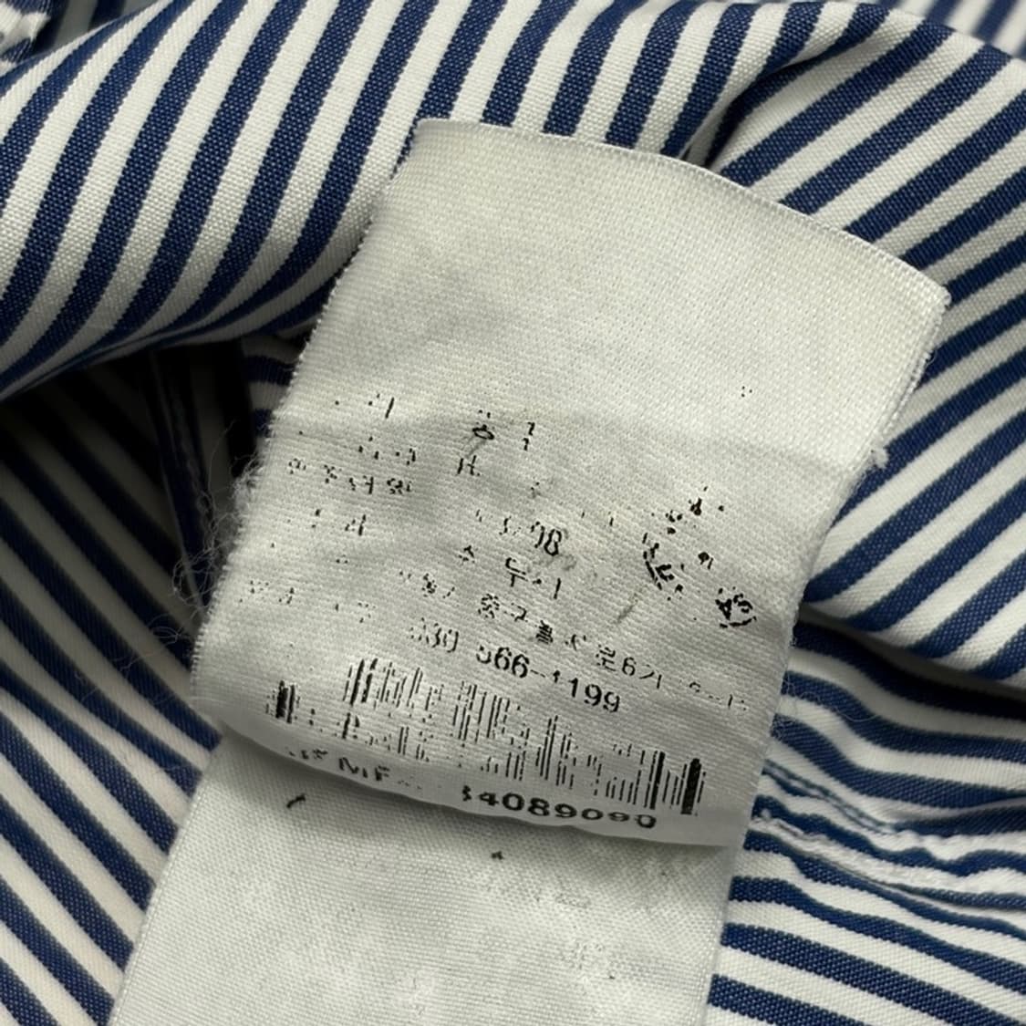 POLO 키즈 블루 스트라이프 셔츠 2 상품이미지6