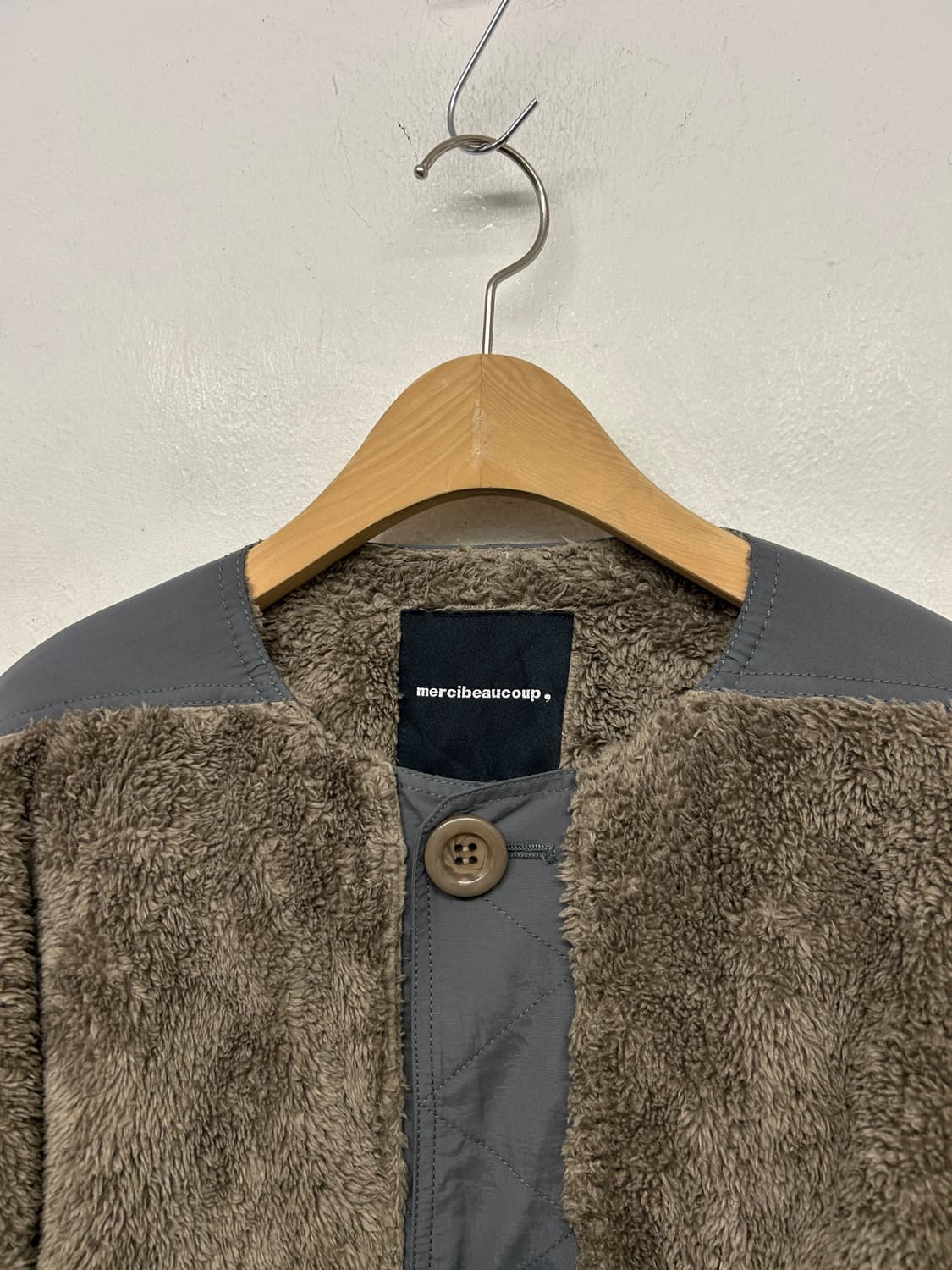 merci beaucoup 오버핏 플리스 자켓 상품이미지5