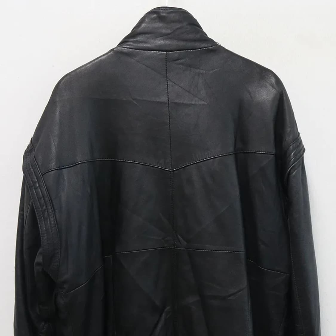 블랙 양가죽 블루종 자켓 60359 상품이미지7