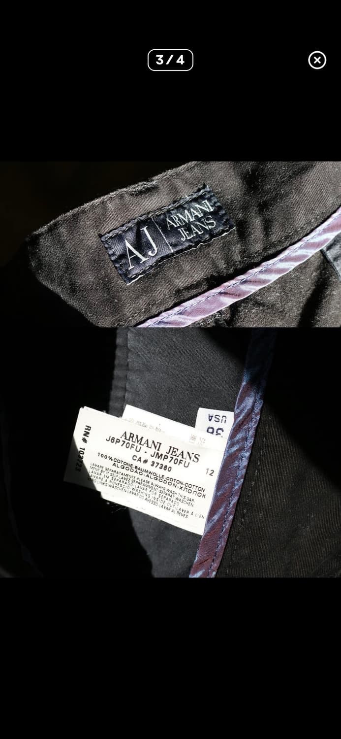 아르마니 팬츠 38 상품이미지3