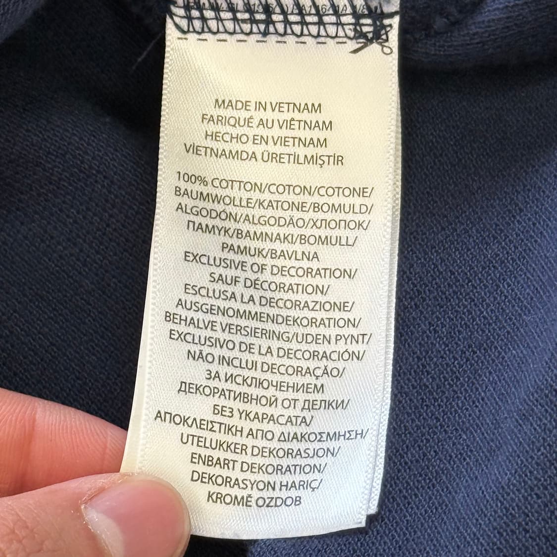 XXL 폴로랄프로렌 커스텀슬림핏 네이비 카라티셔츠 상품이미지5