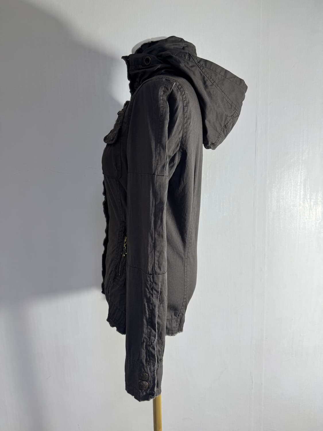 Sky bomber 보노 타입 밀리터리 후드 자켓 y2k lgb goa 상품이미지3