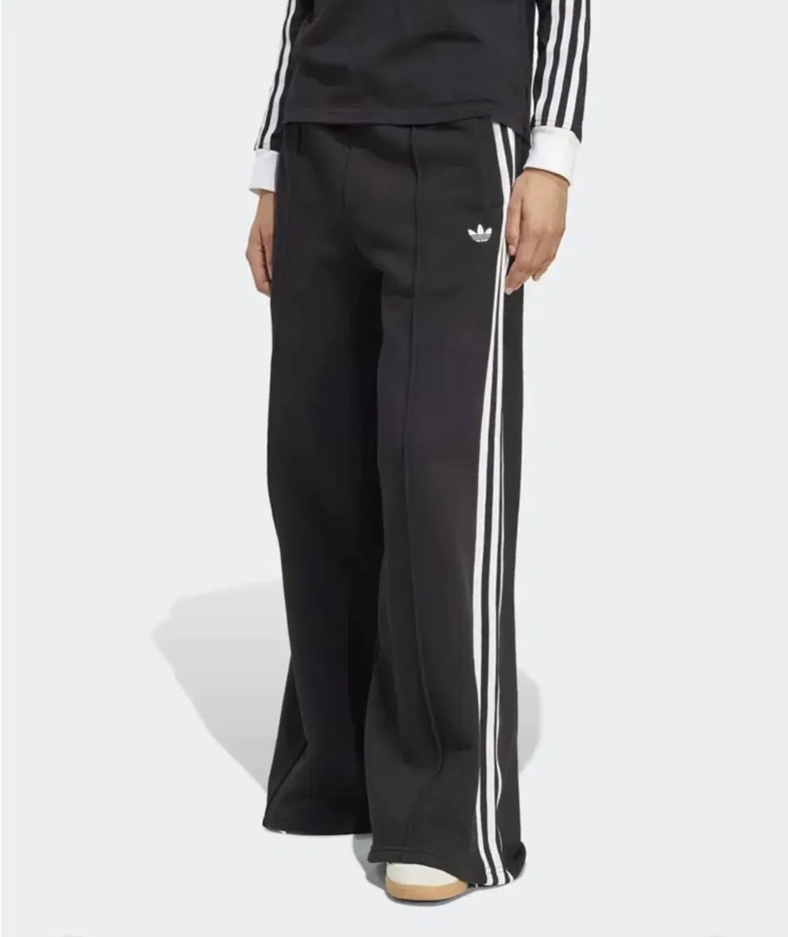 아디다스 3 스트라이프 와이드 스웨트팬츠 상품이미지1