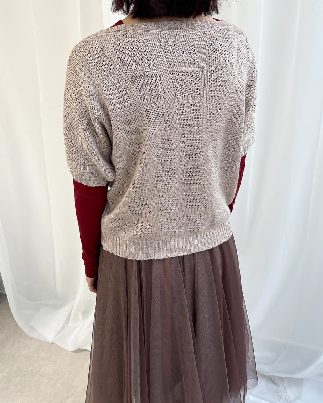 cetoi triangle patchwork pullover 상품이미지9