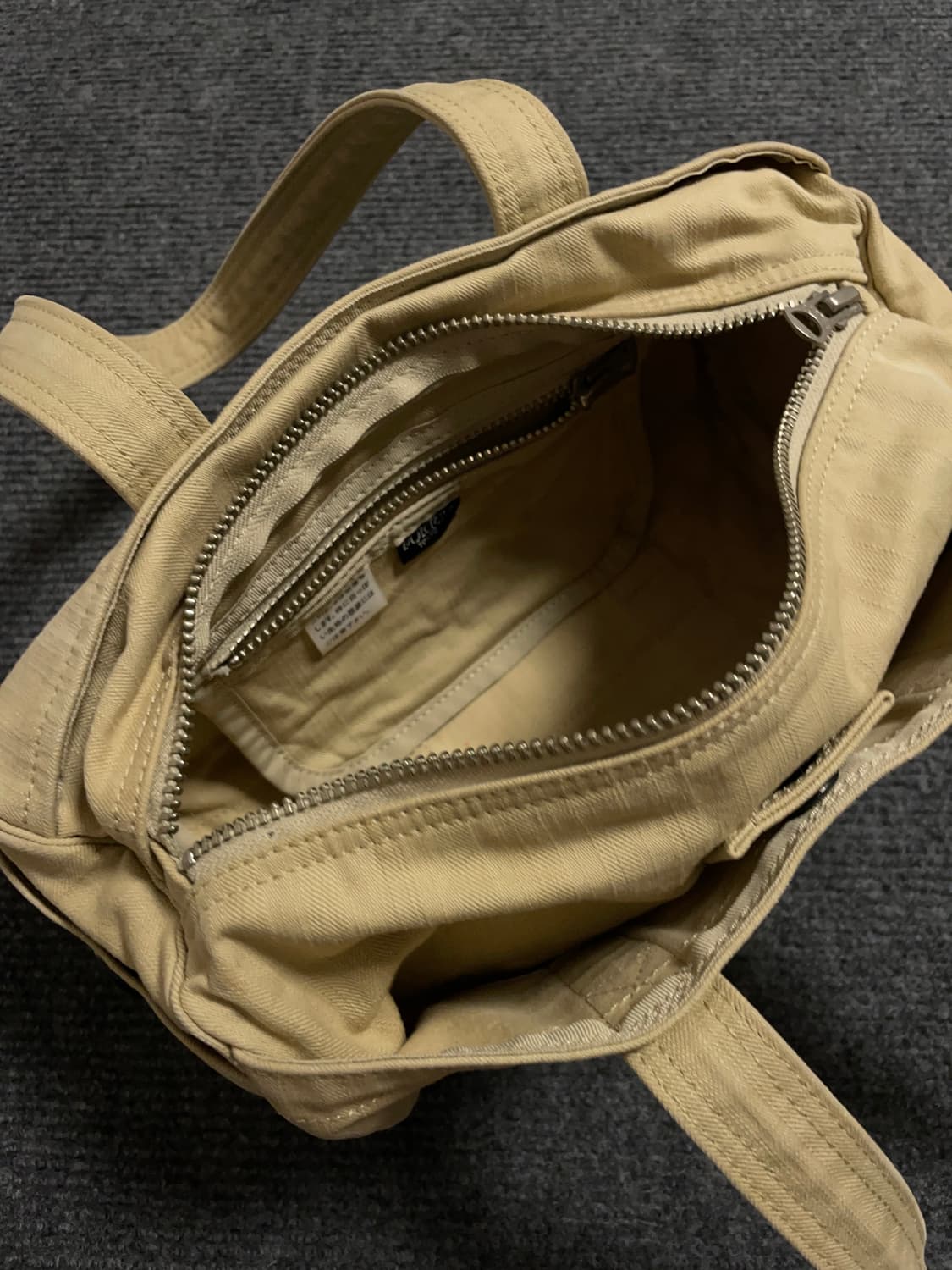 포터 베이지 보스턴백 S 상품이미지4