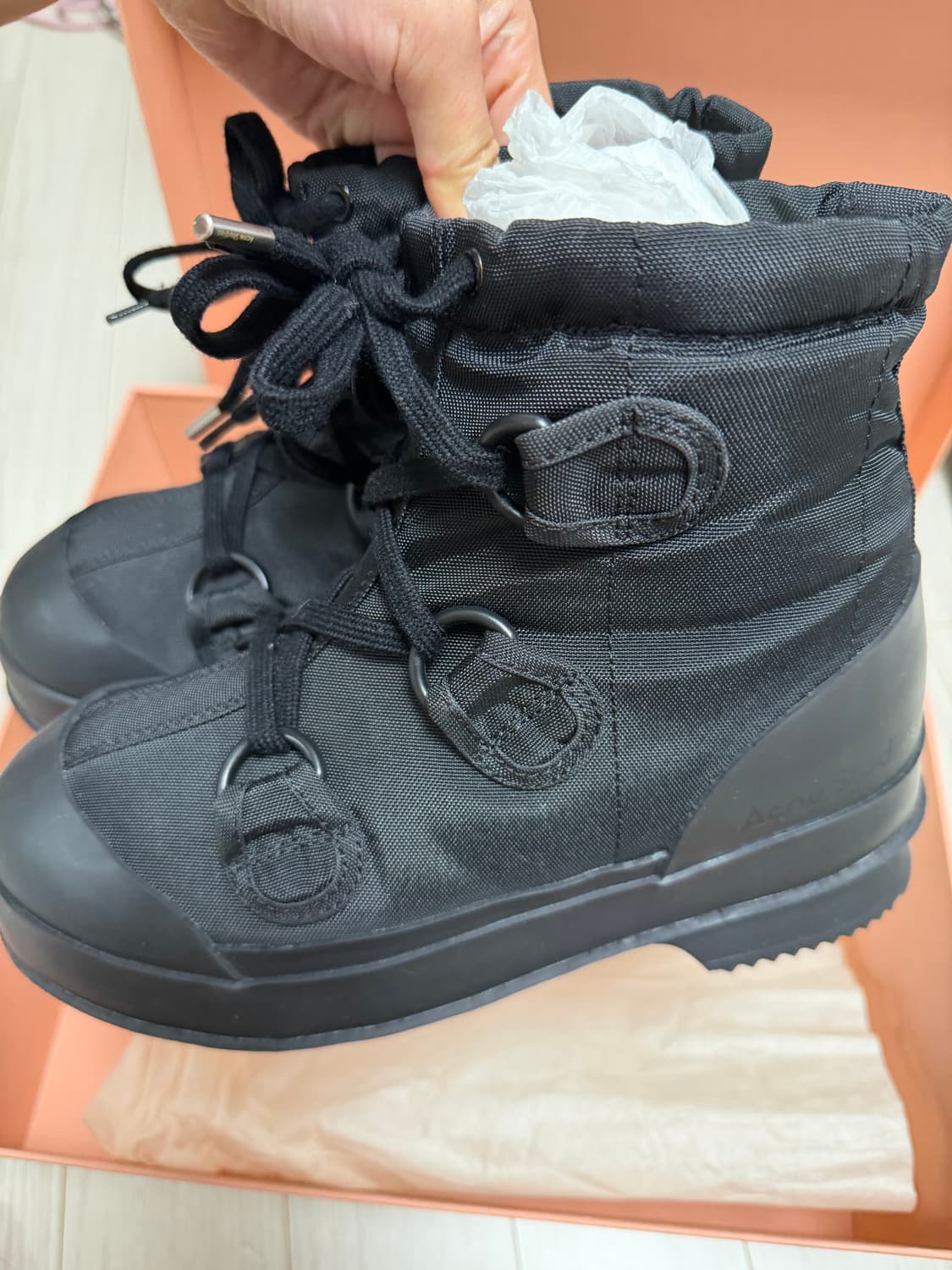 아크네스튜디오 레이스업 부츠 36 상품이미지2