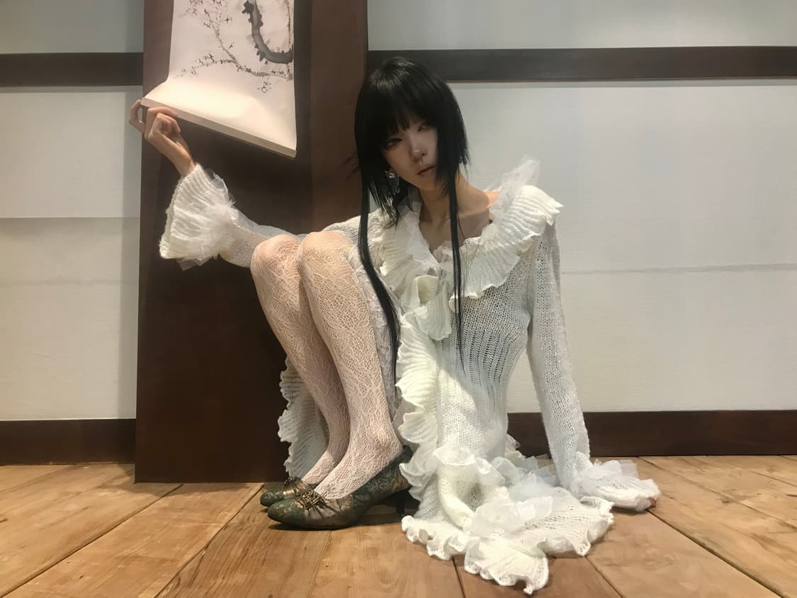 Art Nouveau Pumps ( black / green ) 상품이미지9