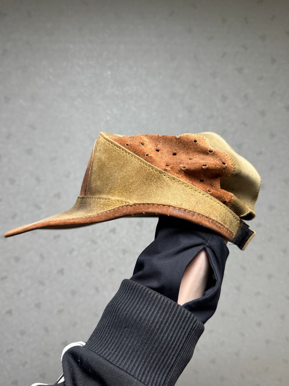 호주 빈티지 스웨이드 캡 상품이미지3