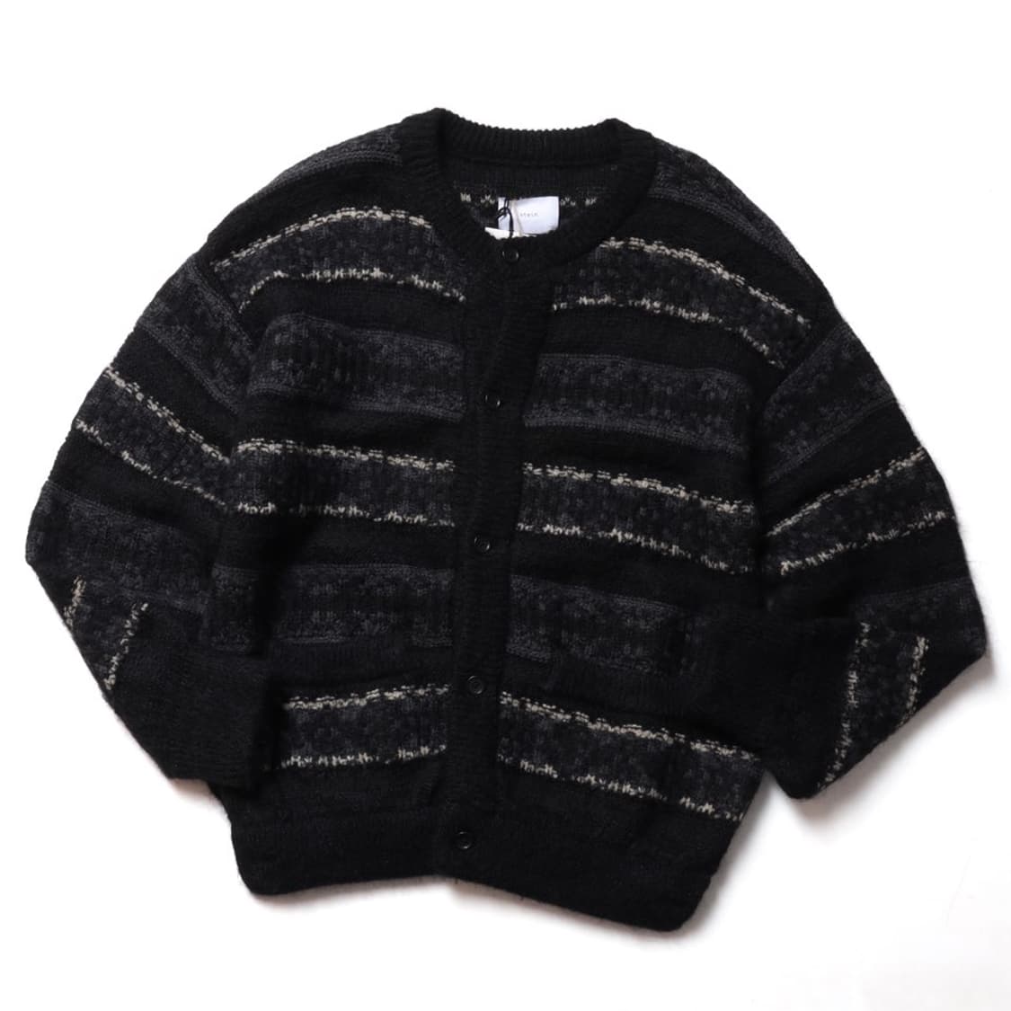 슈타인 Stein Mohair Fair Isle Knit Cardigan 상품이미지1