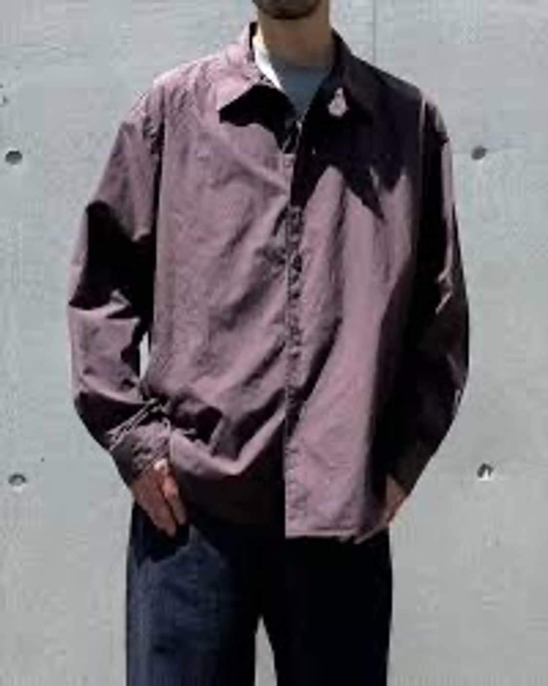 AURALEE FINX SHUTTLE WEATHER SHIRT 상품이미지2