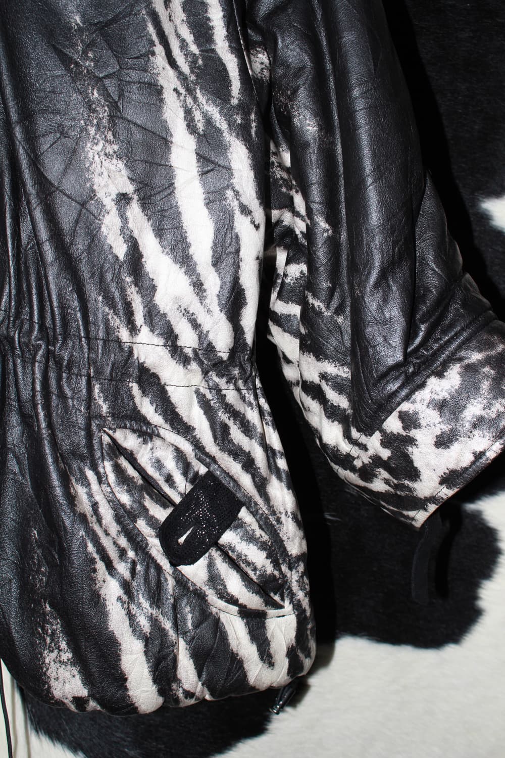 ZEBRA PATTERN SHORT JACKET 상품이미지4