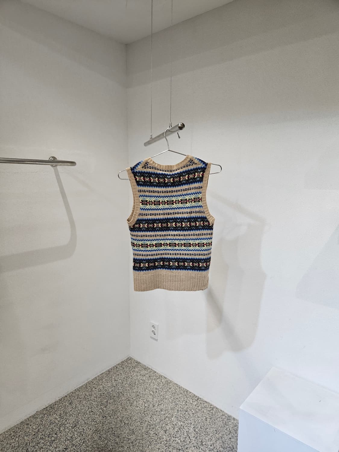 폴로랄프로렌 패턴 캐시미어 니트 조끼 상품이미지2