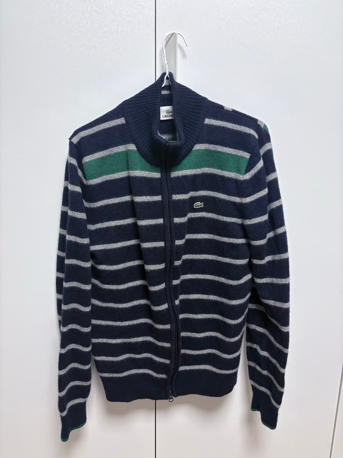 라코스테 니트집업 상품이미지1