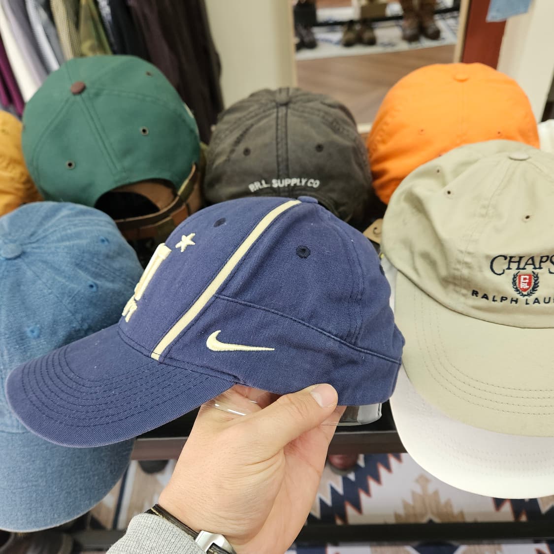 나이키 팀 미 해군 볼캡 상품이미지3