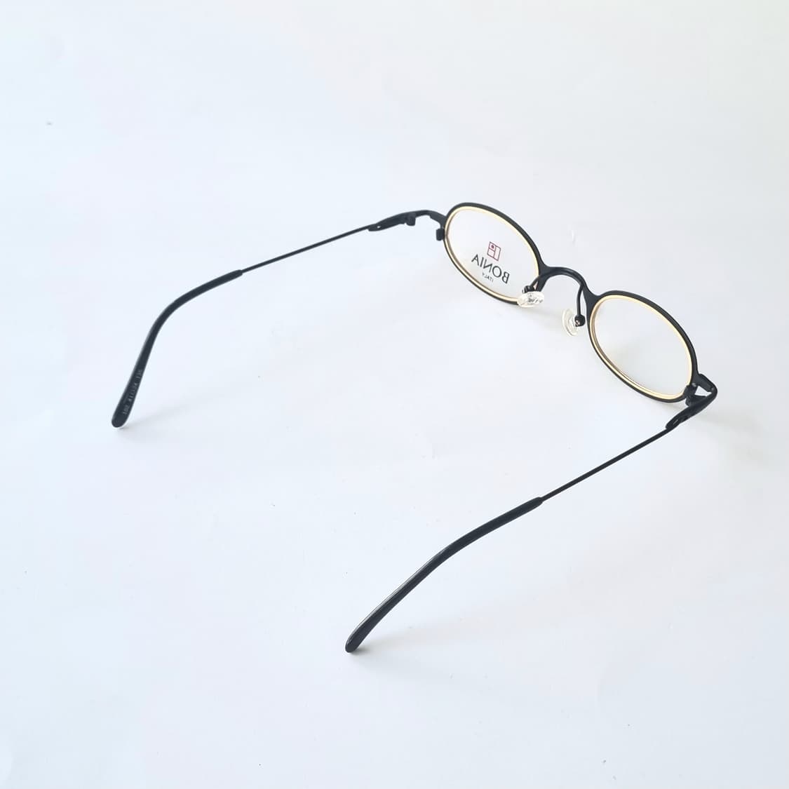 데드스탁 BONIA 빈티지 무드 미니멀 오벌 메탈 안경테 상품이미지7