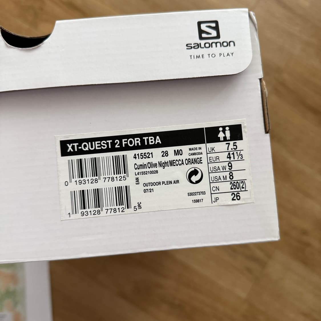 [초레어] 🥾 살로몬 x 더브로큰암 XT-QUEST 2 상품이미지7