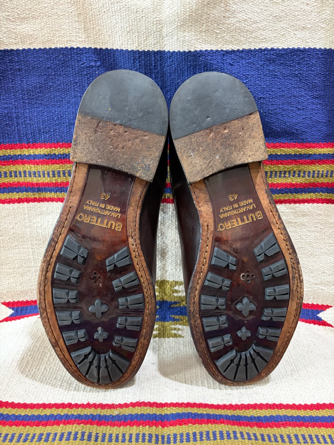 부테로 리얼레더 더비 /Buttero leather derby shoes 상품이미지6